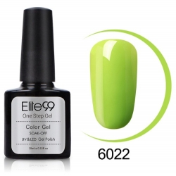 Ув Гел Лак 3в1 стъпка 10ml 6022 yellowgreen Elite99	